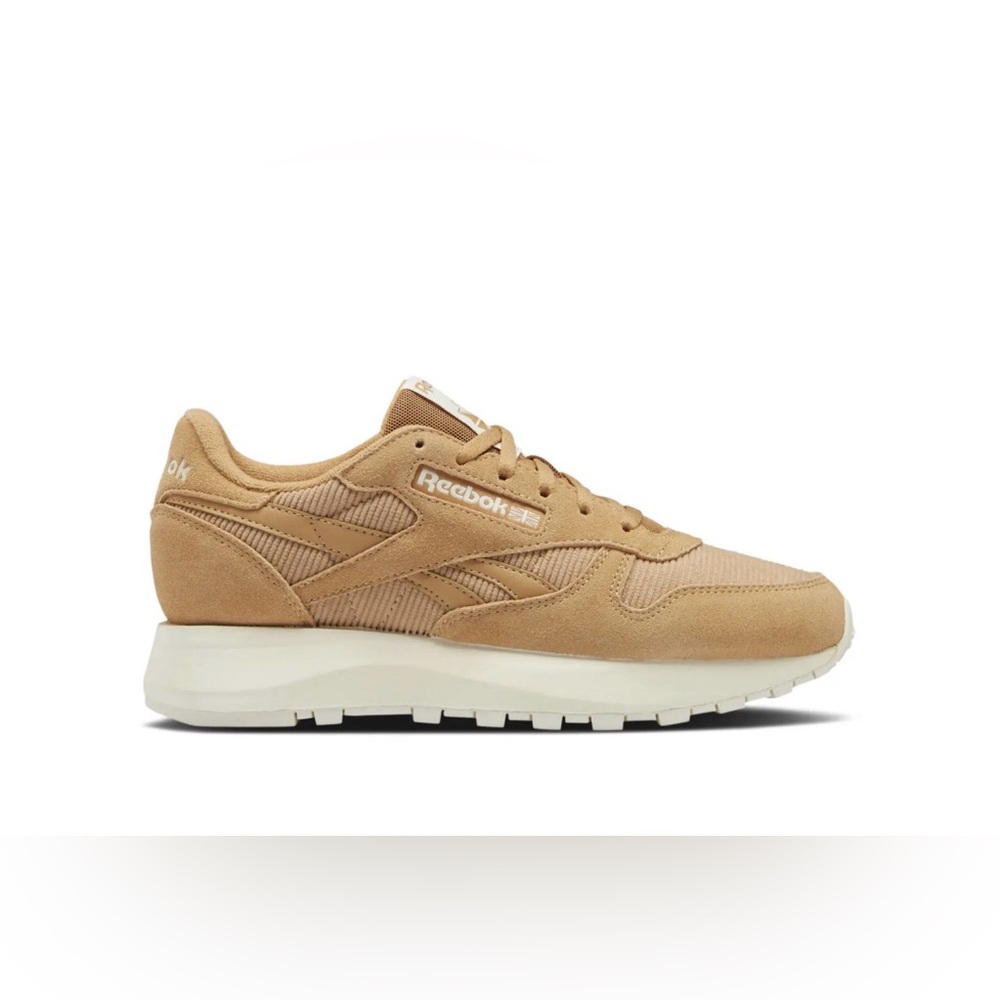Reebok Classic Women’s Beige Sneakers, Size 10